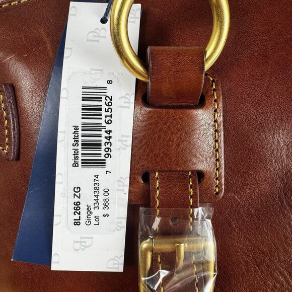 Dooney & Bourke Florentine Bristol Satchel 8L266 ZG Leather Handbag Retired - Picture 5 of 16